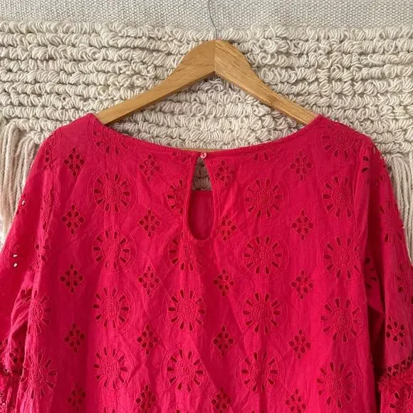 Anthropologie Dani Lace Eyelet Shift Dress - Picture 9 of 10